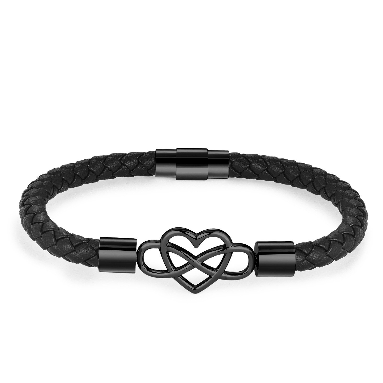 Knot-Detail Braided-Look Bracelet