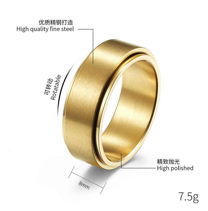 Plain Rotating Band Ring